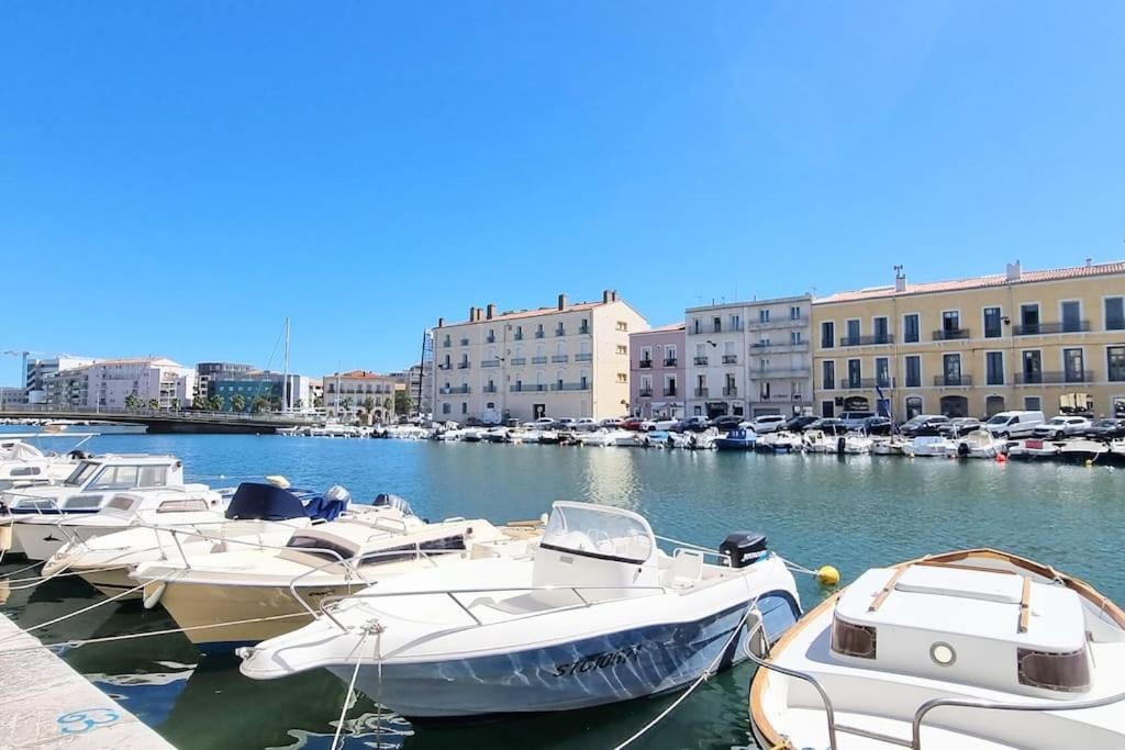 Le Segreto Deco Sur Les Quais 2 Parkings Prives Neuf Appartement Sète Buitenkant foto